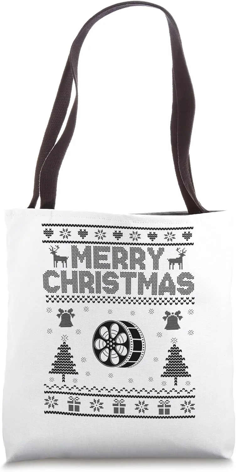 Xmas Merry Christmas Animation Sketch Animate Storytelling Tote Bag