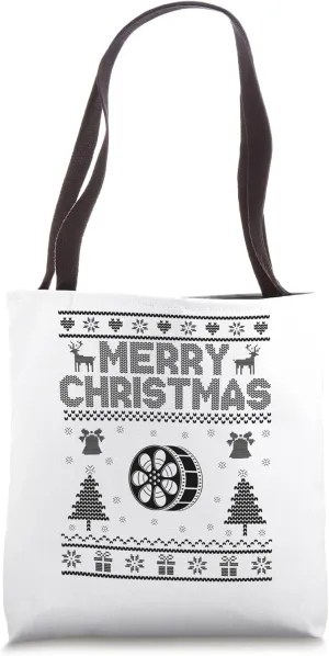 Xmas Merry Christmas Animation Sketch Animate Storytelling Tote Bag