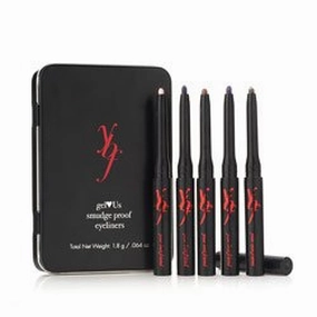 Ybf 5 Piece Gel-ous Smudge Proof Eyeliners Collection (black)