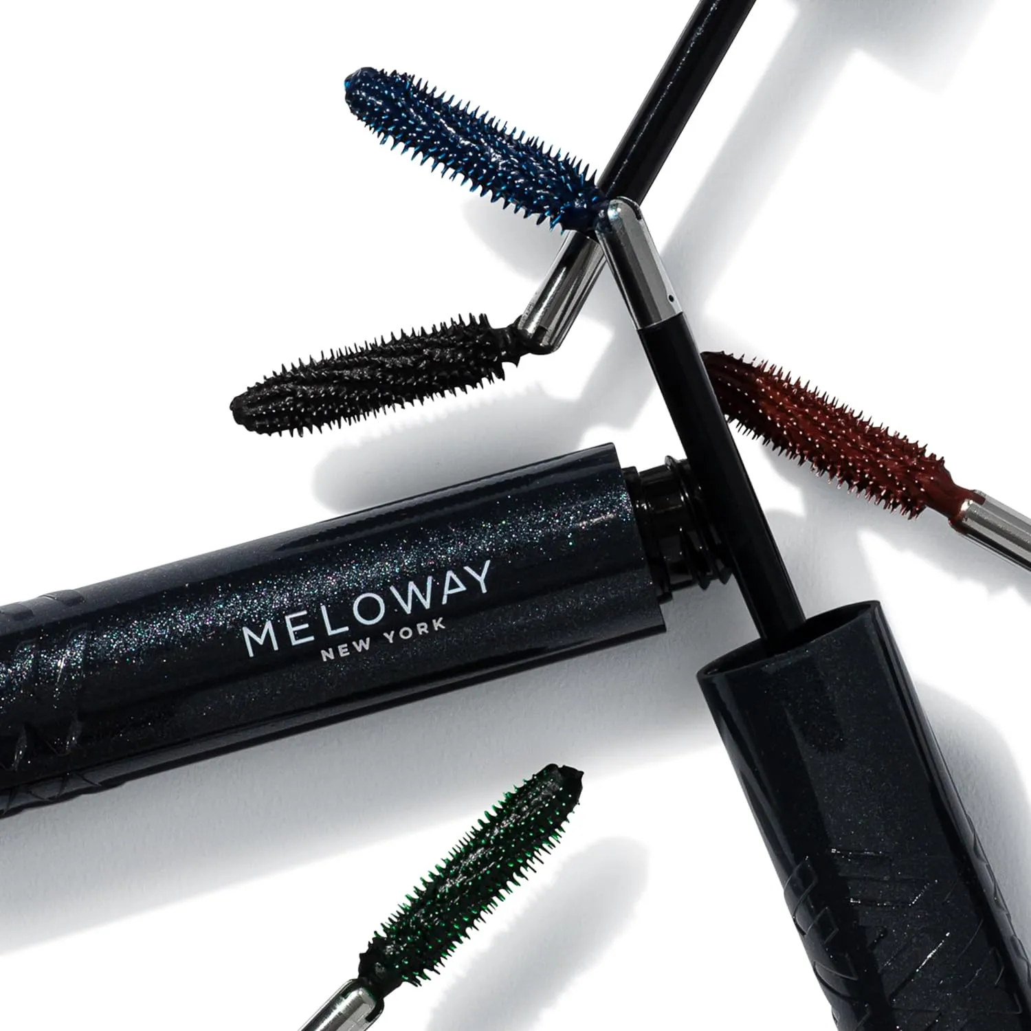 Your Way Mascara - Adjustable Wand, Lash-Conditioning Formula - Volumizing Lashes, Long-Lasting - Amino Acids, Argan Oil, Red Algae Extract - Vegan, Cruelty-Free, Clean - Blue Jeans - 8 ml