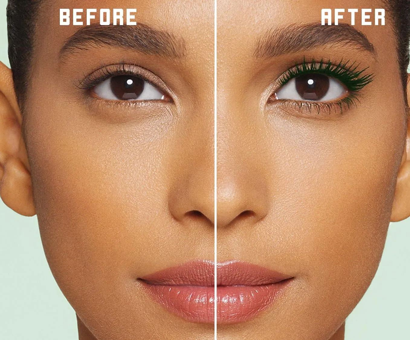 Your Way Mascara - Adjustable Wand, Lash-Conditioning Formula - Volumizing Lashes, Long-Lasting - Amino Acids, Argan Oil, Red Algae Extract - Vegan, Cruelty-Free, Clean - Emerald Envy - 8 ml