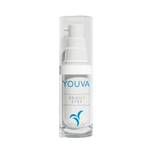 Youva Hyaluronic Acid Anti-Aging Eye Cream - 15ml Marine Extracts | Bearberry and Licorice Root for Dark Circles | Wrinkles and Reduce Puffiness | Fragrance-Free