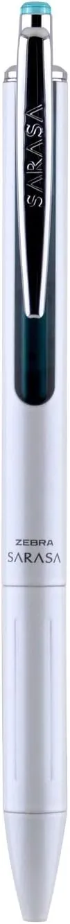 Zebra Pen Sarasa Grand Retractable Gel Pen Gift Set, White/Black/Navy Barrel, Medium Point, Black Ink, 3-Pack (45373)
