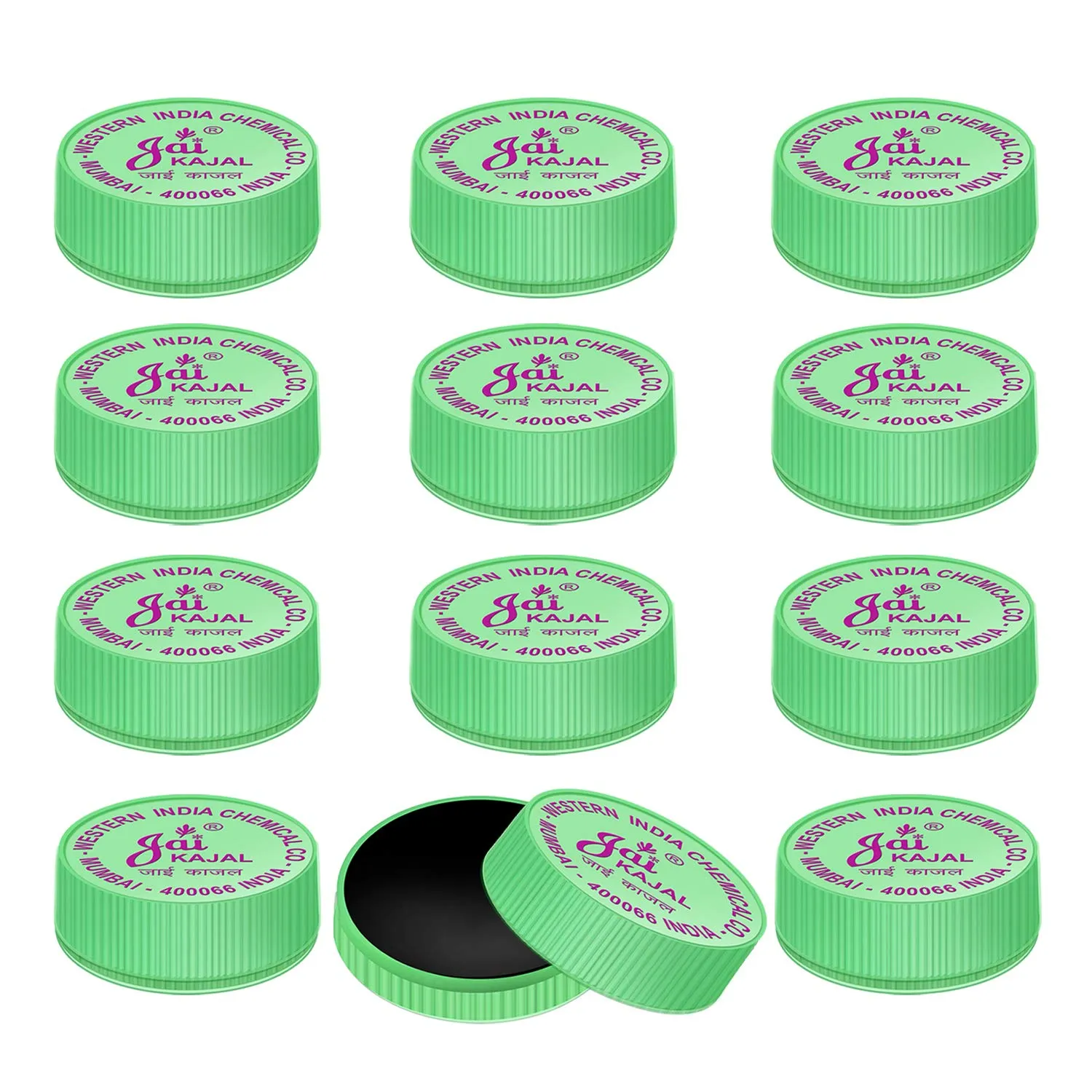 Zeeke Pearl Eyeflax Jai Kajal specially for Babies, Ayurvedic (PACK OF 12)