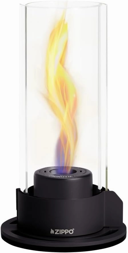 Zippo FlameScapes™ Spiral Fire Feature - Black (Empty)