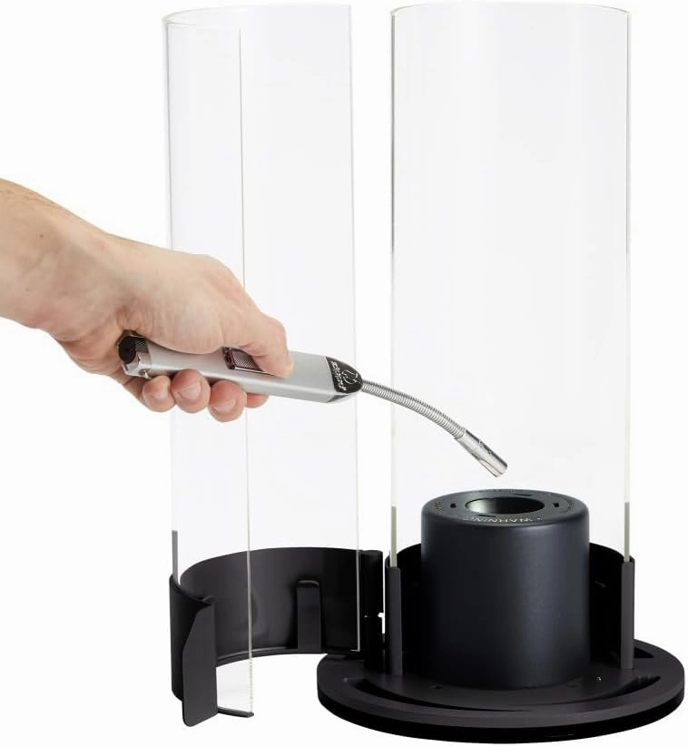 Zippo FlameScapes™ Spiral Fire Feature - Black (Empty)