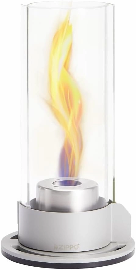 Zippo FlameScapes™ Spiral Fire Feature - Silver (Empty)