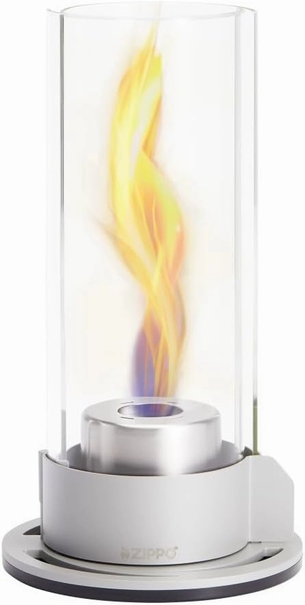 Zippo FlameScapes™ Spiral Fire Feature - Silver (Empty)