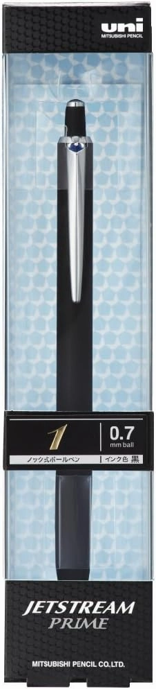 三菱鉛筆 Mitsubishi Pencil SXN220007.24 Jetstream Prime Oil-Based Ballpoint Pen, 0.7, Black